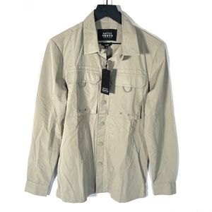NWT - Native Youth Lightweight Nylon Overshirt